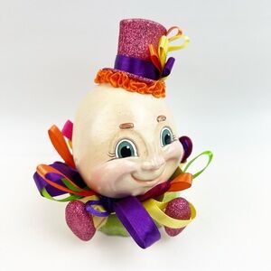 Vintage Katherine’s Collection Humpty Dumpty Cupcake Celebration Spring Bobble.